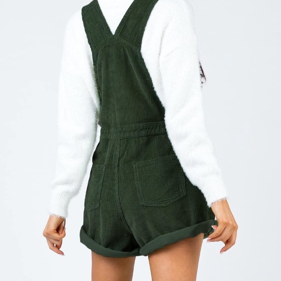 Princess Polly Other Princess Polly Forest Green Overalls Poshmark